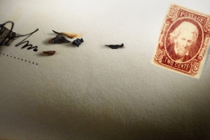 copy/art direction by Niko Courtelis; "Stamp Story" is a visual documentary about vintage postage. (http://gautamdutta.net)